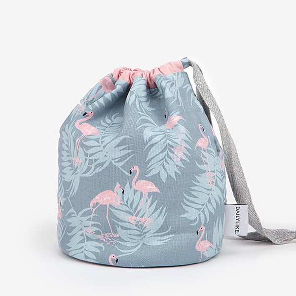 Roll tissue pouch Charming _ flamingo